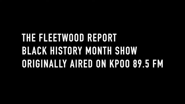 Fleetwood Report Black History Month